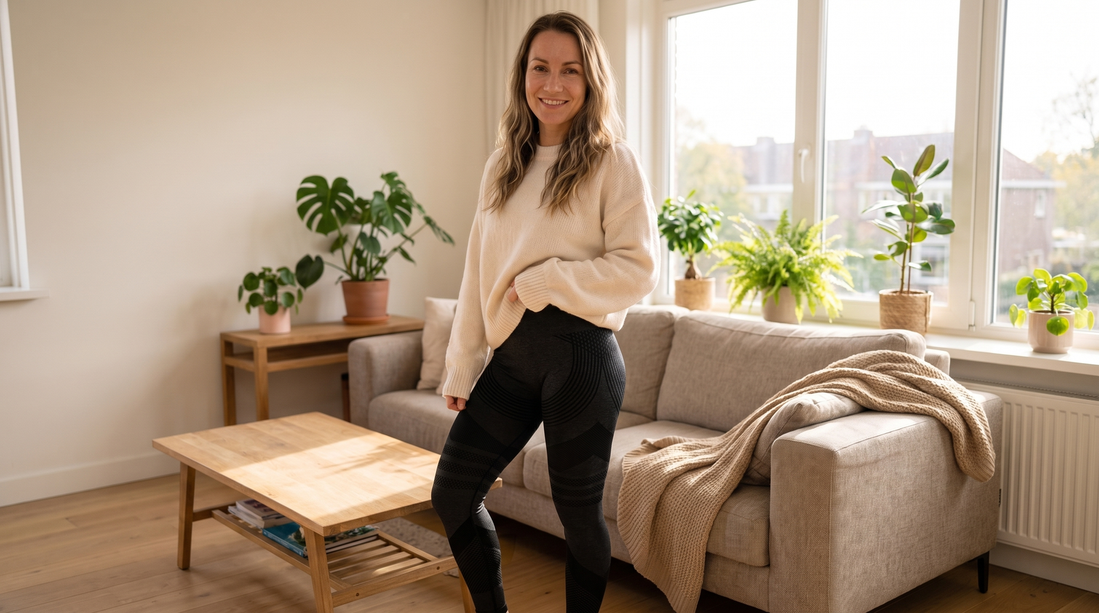 Sculvia 3D Shaping Legging in het dagelijks leven