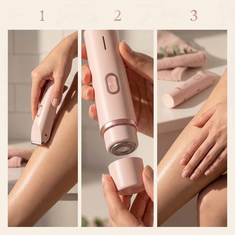 Hoe de Velura 2-in-1 Trimmer werkt